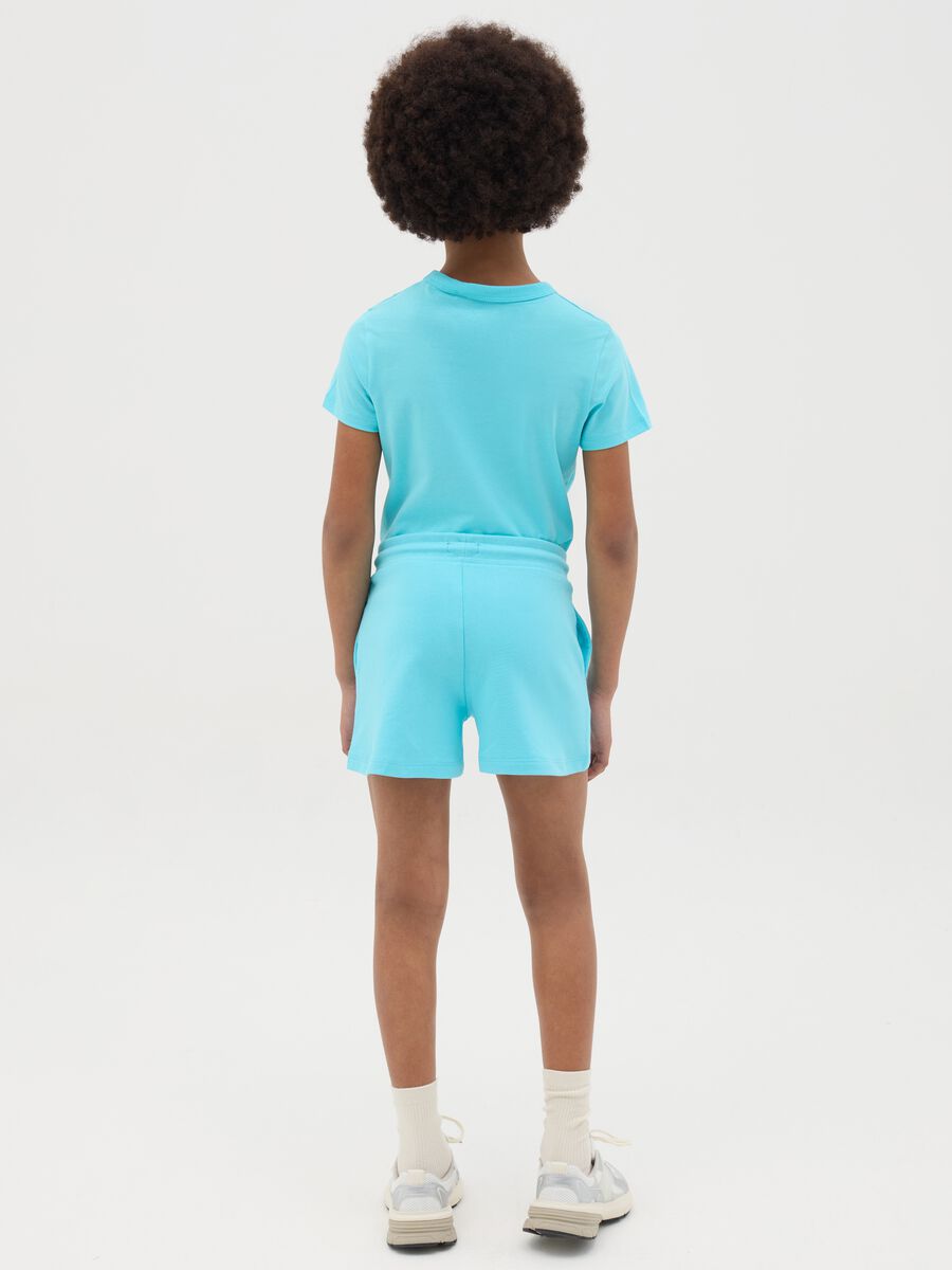 Adjustable Azure Organic Cotton Shorts_2