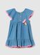 Denim dress with bows_0