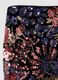Multicoloured Floral Midi Skirt with Sequins_5