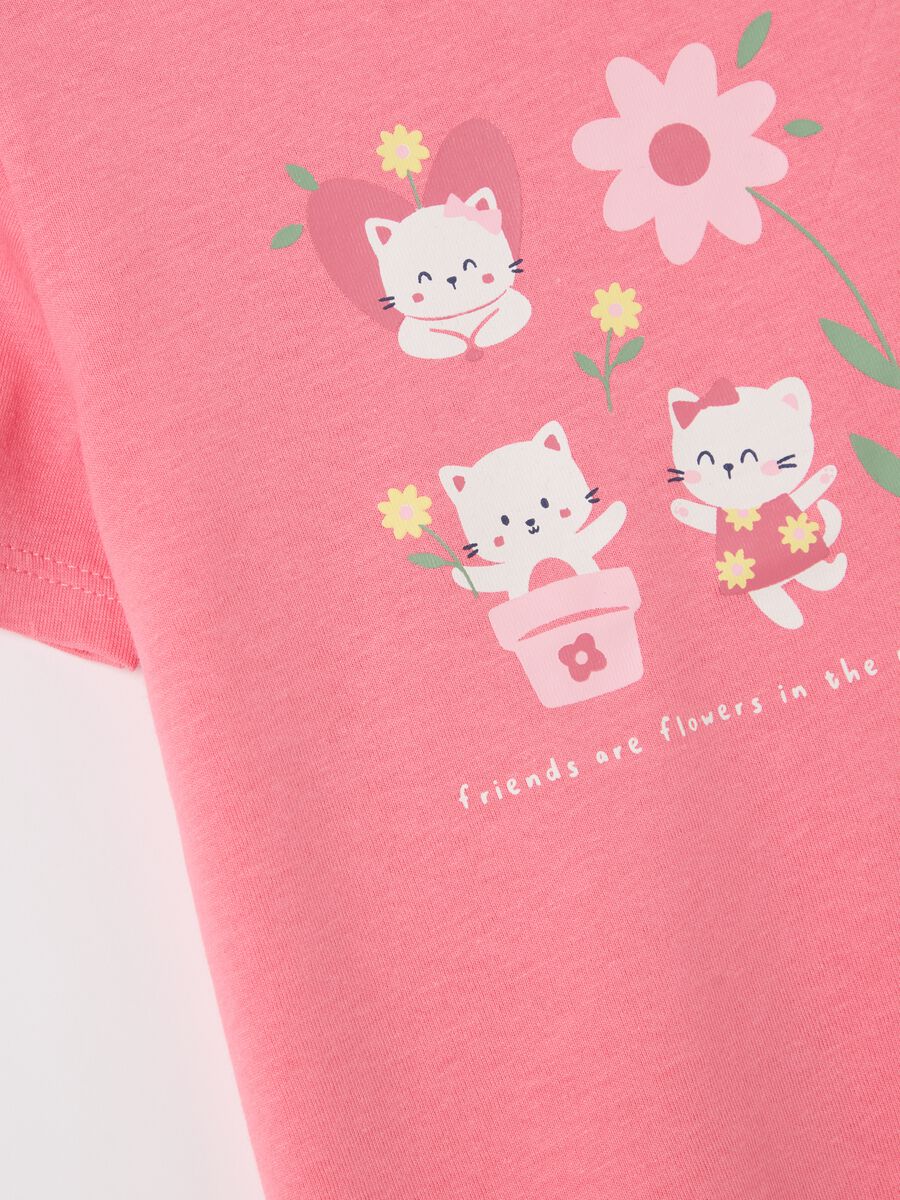 Cotton T-shirt with print_2