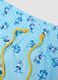 Blue beach boxers with Peanuts print_5