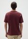 Pure Cotton Red T-shirt Relaxed Fit_2