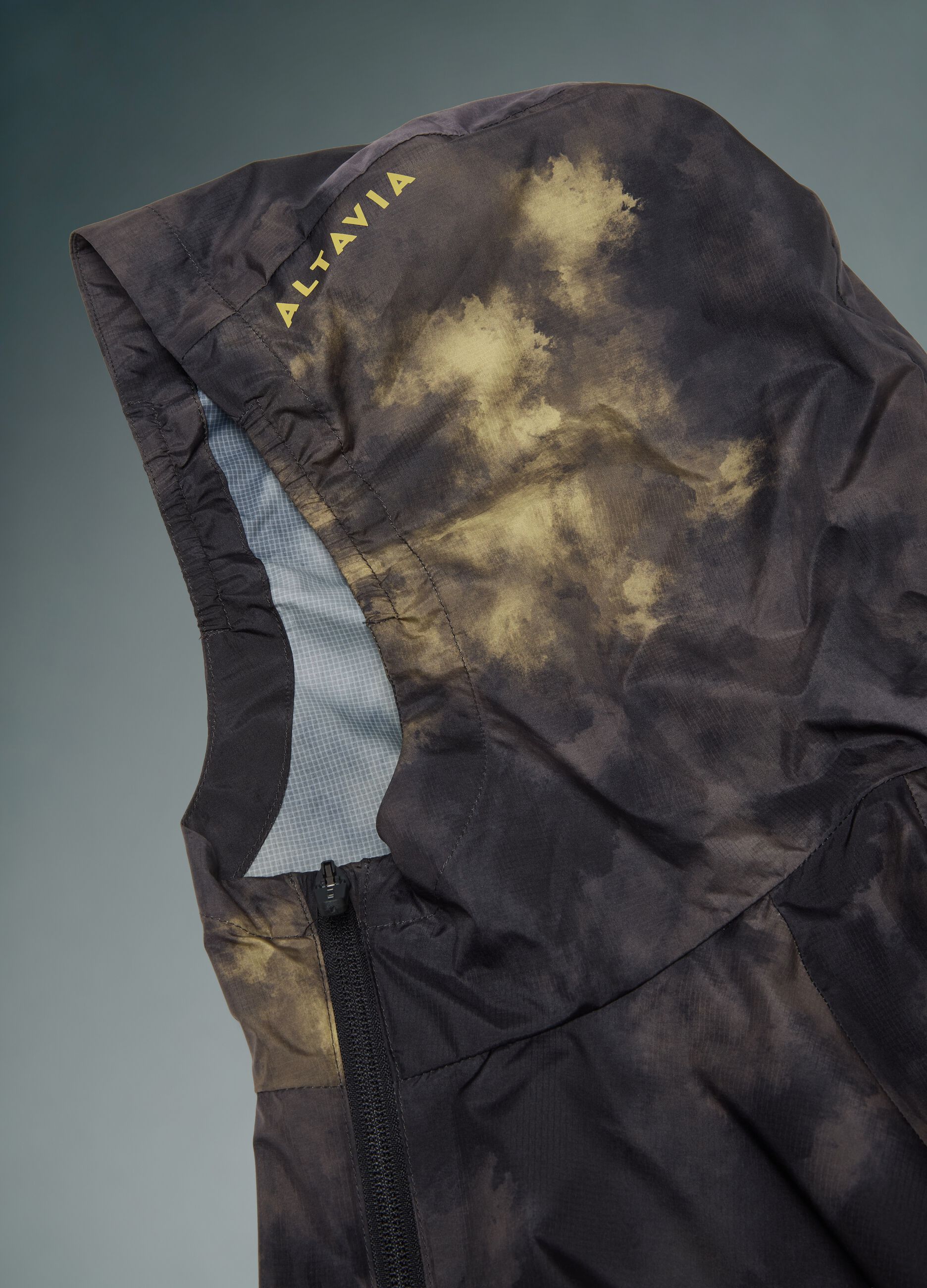 Tie Dye Effect Windbreaker Jacket ALTAVIA WITH DEBORAH COMPAGNONI