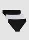 Three-pack of black and white briefs in stretch organic cotton blend_4