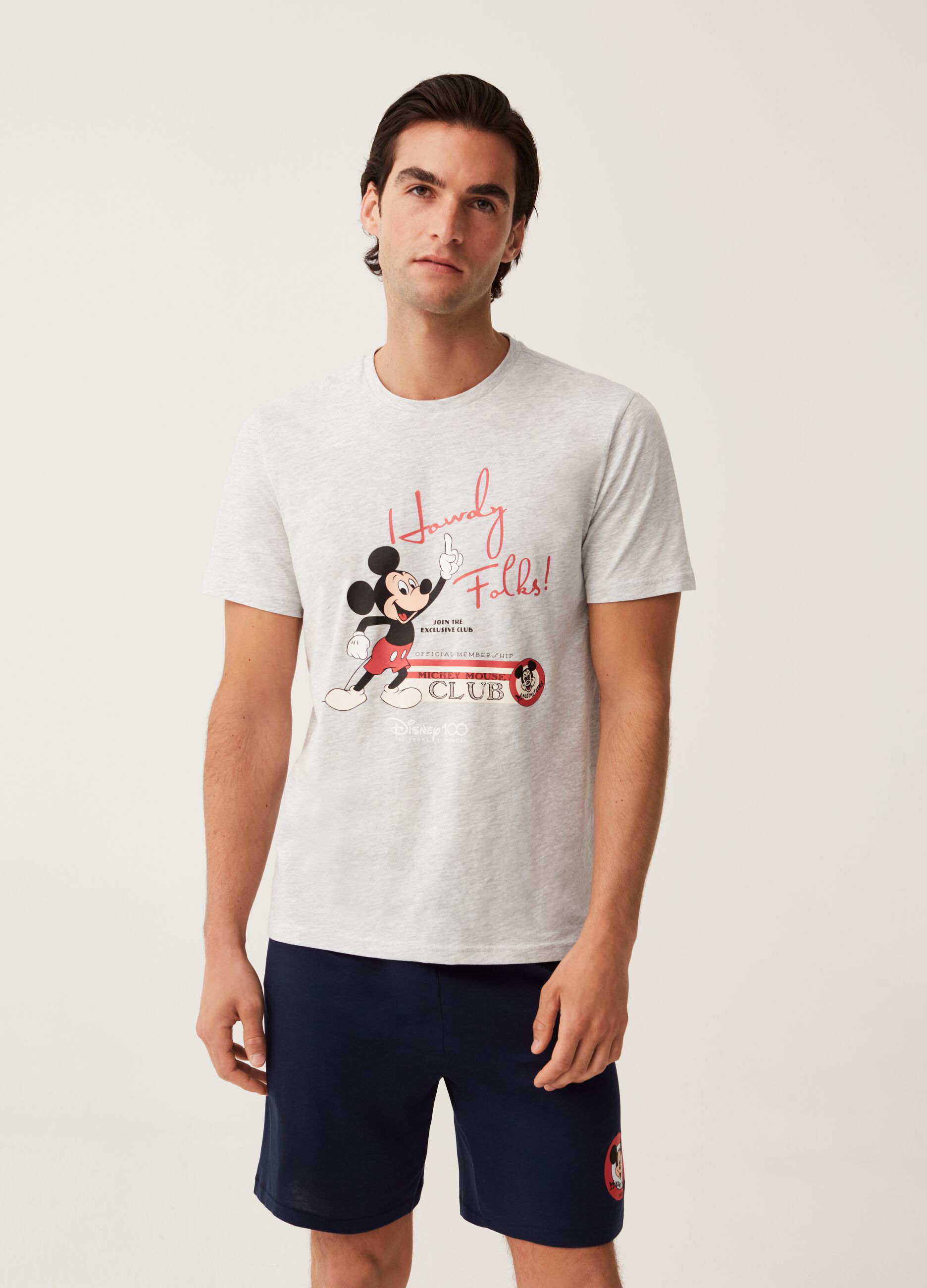 Pigiama corto Disney 100° Anniversario_0