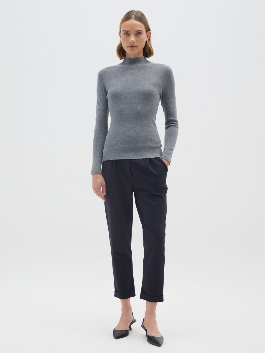 Maglione grigio regular fit_1