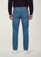 Light blue slim-fit cotton and viscose blend jeans_2