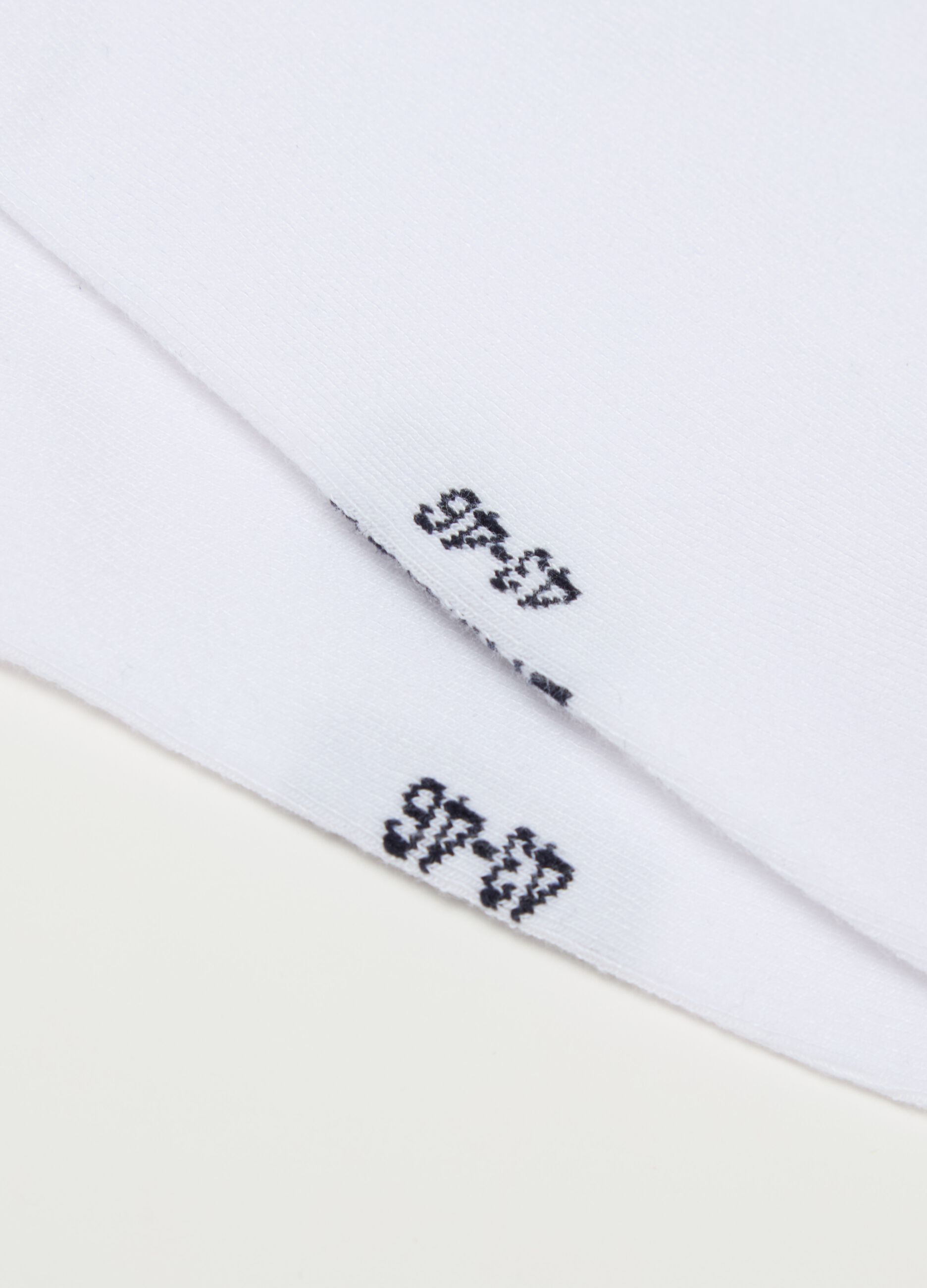 Three-pair pack shoe liners in bamboo viscose