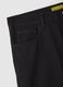 Men&rsquo;s black Bermuda shorts in stretch cotton with regular fit_5