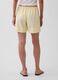 Linen-Blend Viscose Shorts_1