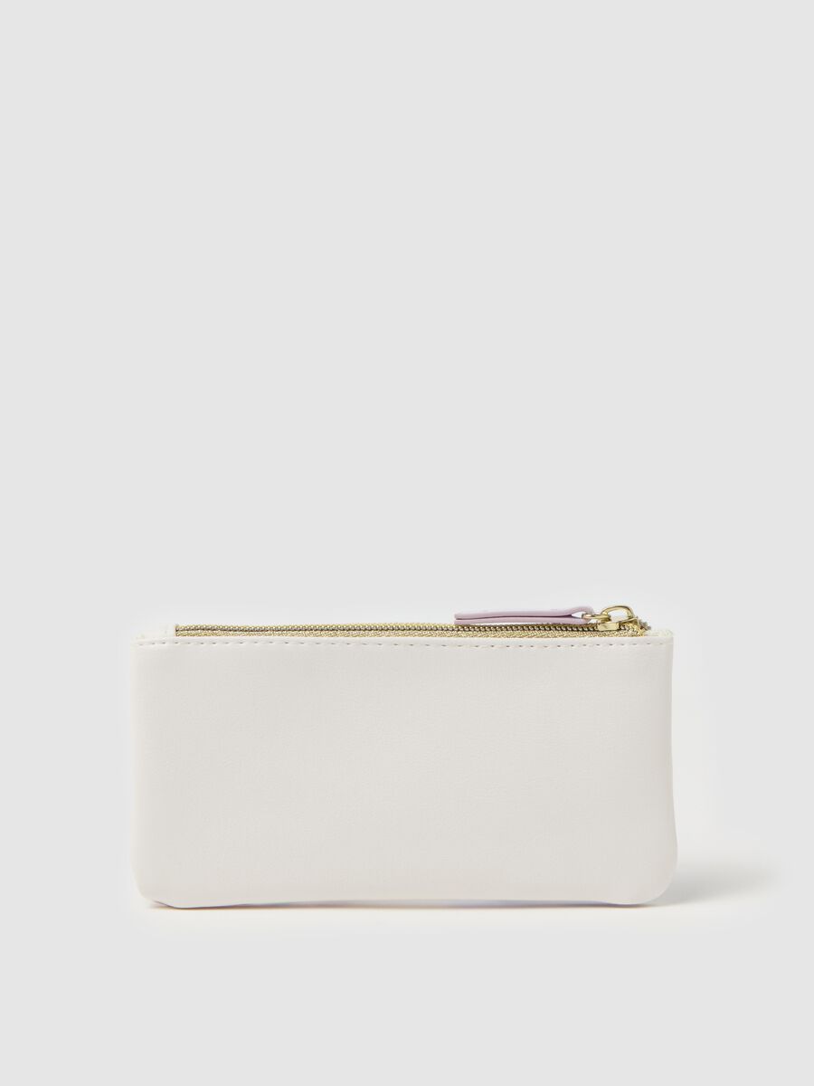 Beauty bag with print and zip_1