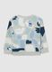 Multicolour children's sweatshirt with prints in pure cotton regular fit_1