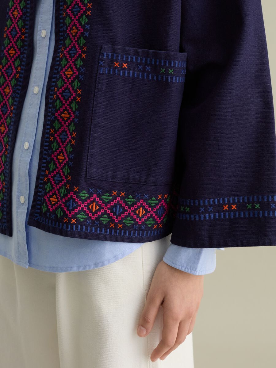 Kimono jacket with ethnic details_2