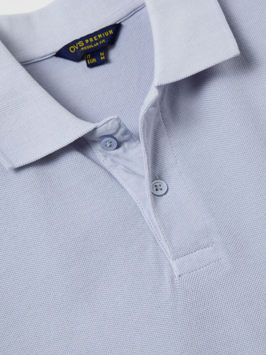 100% cotton piqué polo shirt_5