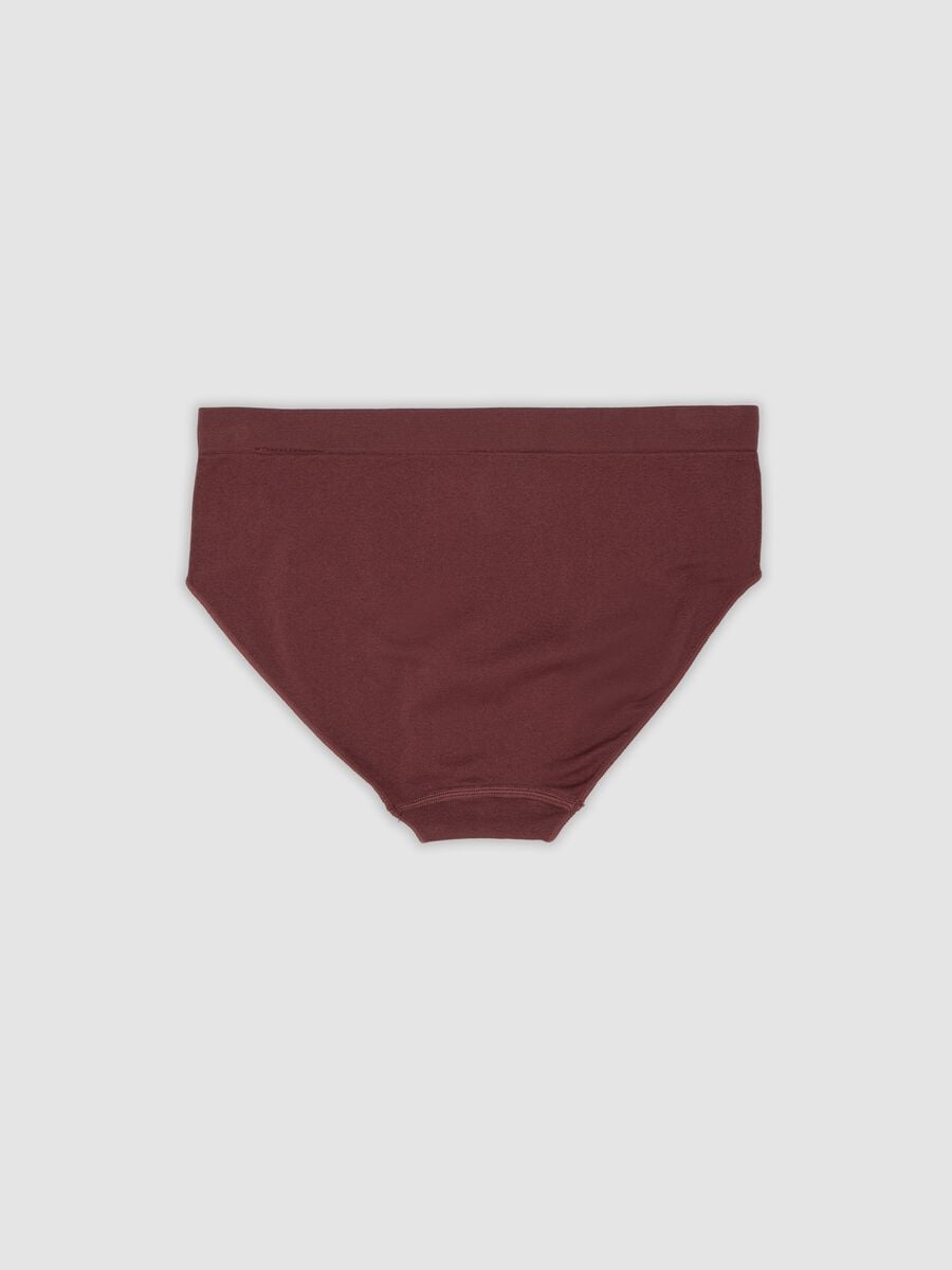 Slip marroni in microfibra elasticizzata_1