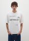 White regular fit pure cotton T-shirt_1