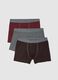 Tripack of multi-colour stretch cotton regular fit boxers_0