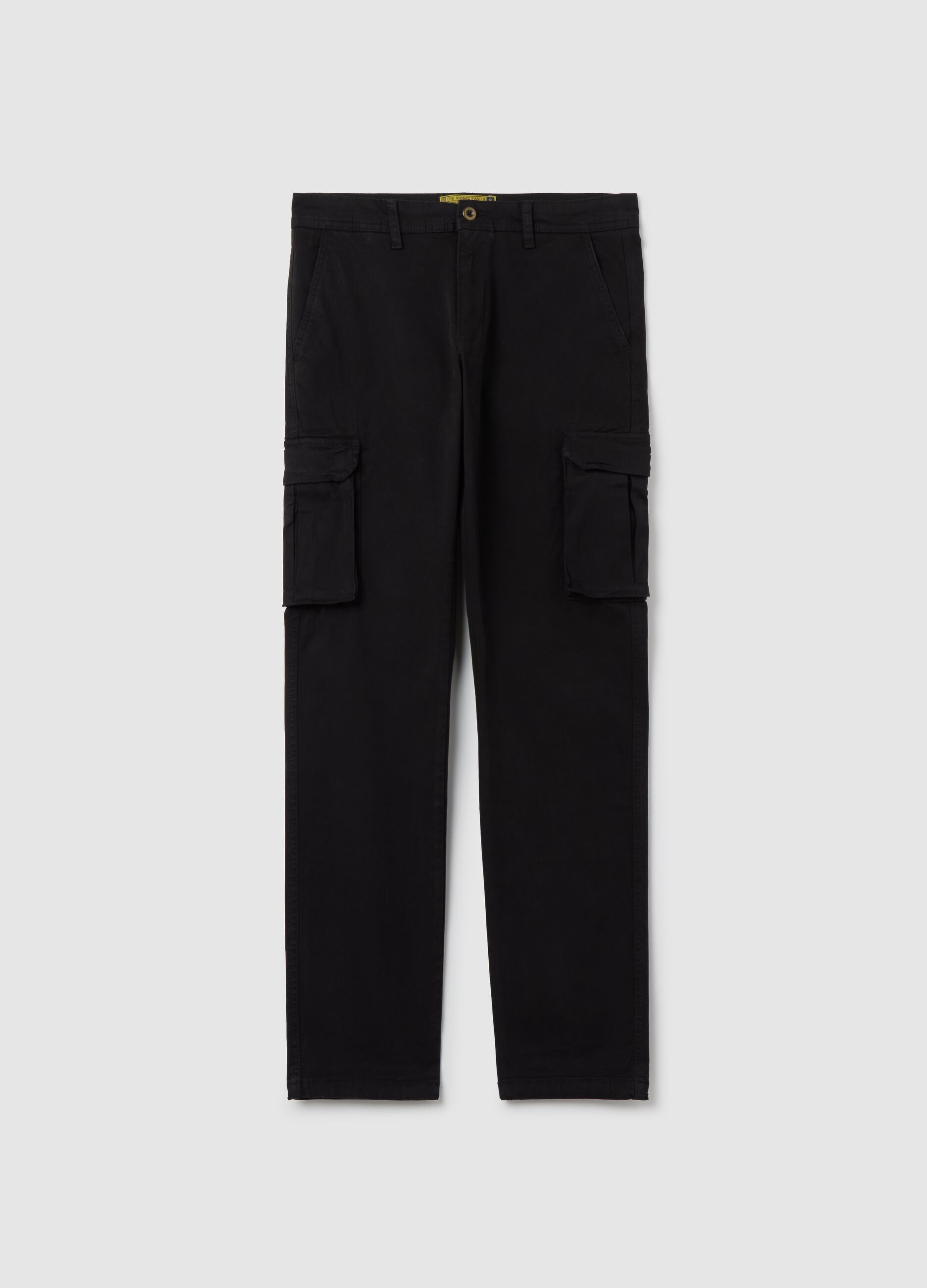 Cargo trousers in twill