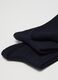 Blue Cotton Blend Socks Tripack_1