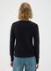 Black Regular Fit Viscose Blend Cardigan_2