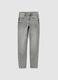 Girls' Grey Skinny Fit Denim Jeans_3