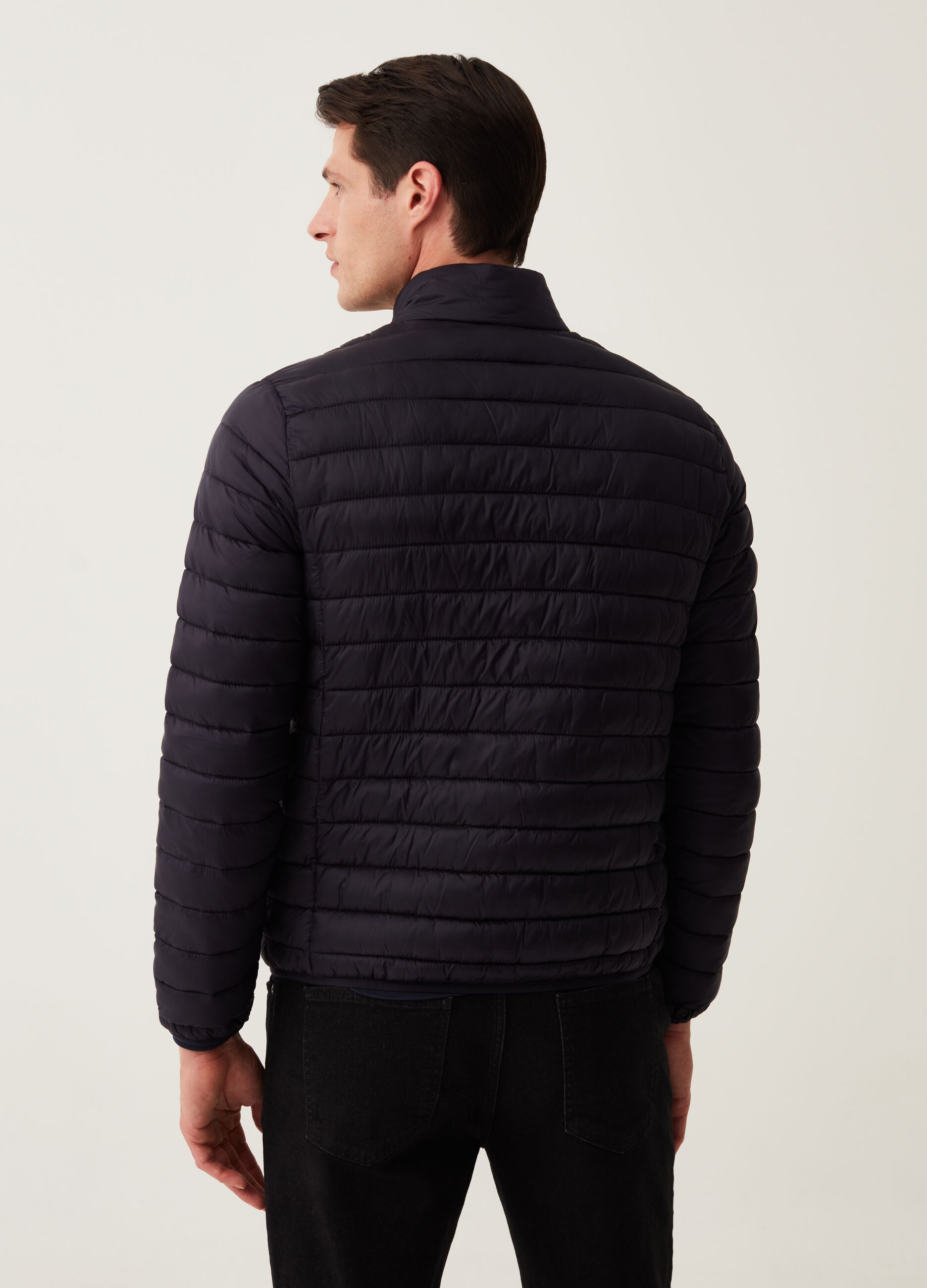 Piumino ultralight a collo alto_2