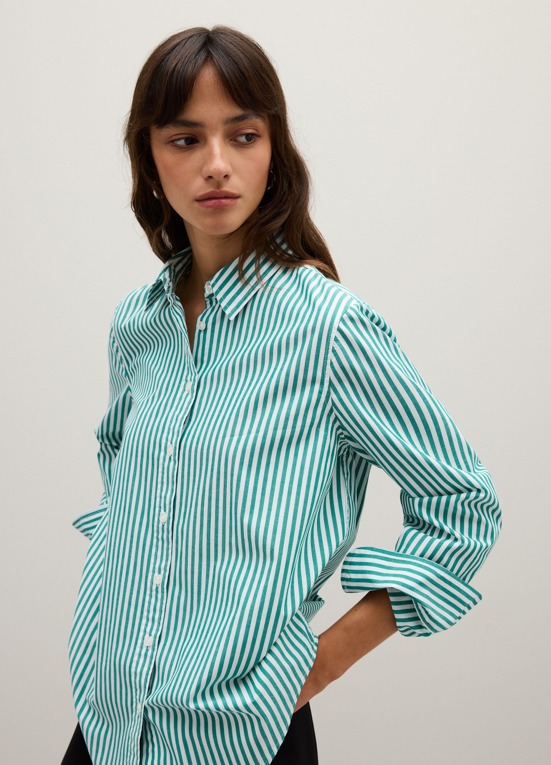 Multicolour Regular Fit Pure Cotton Shirt
