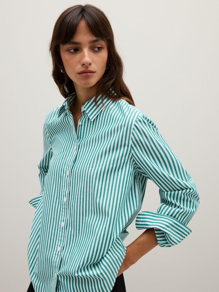 Multicolour Regular Fit Pure Cotton Shirt_2