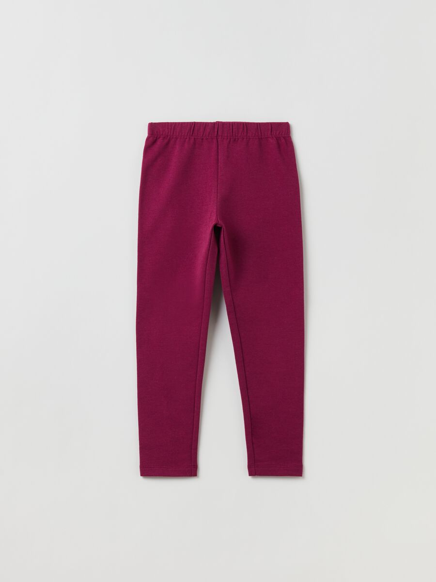 Leggings in cotone stretch_0