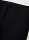 Black slim fit chino trousers_1