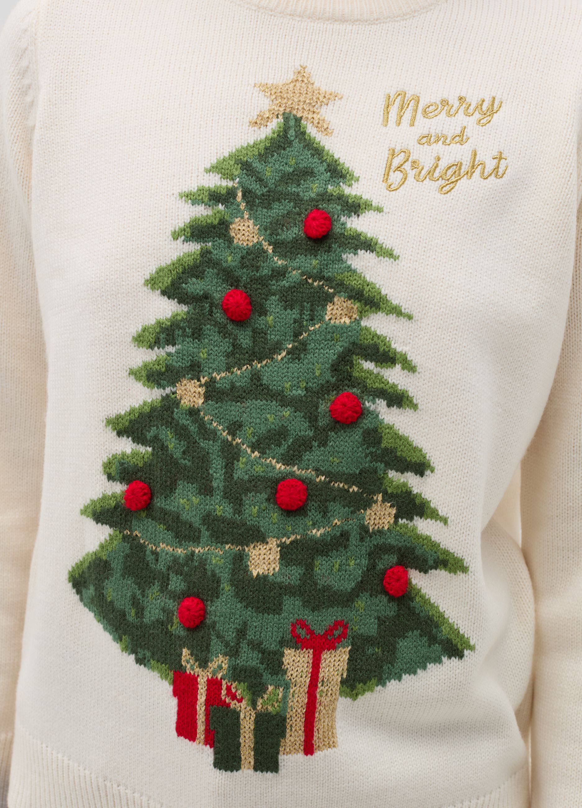 Christmas Jumper con albero di Natale da Donna OVS
