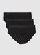 Black Cotton Regular Fit Briefs_4