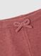 Baby Girl's Pink Cotton Sweater and Trousers Set_3