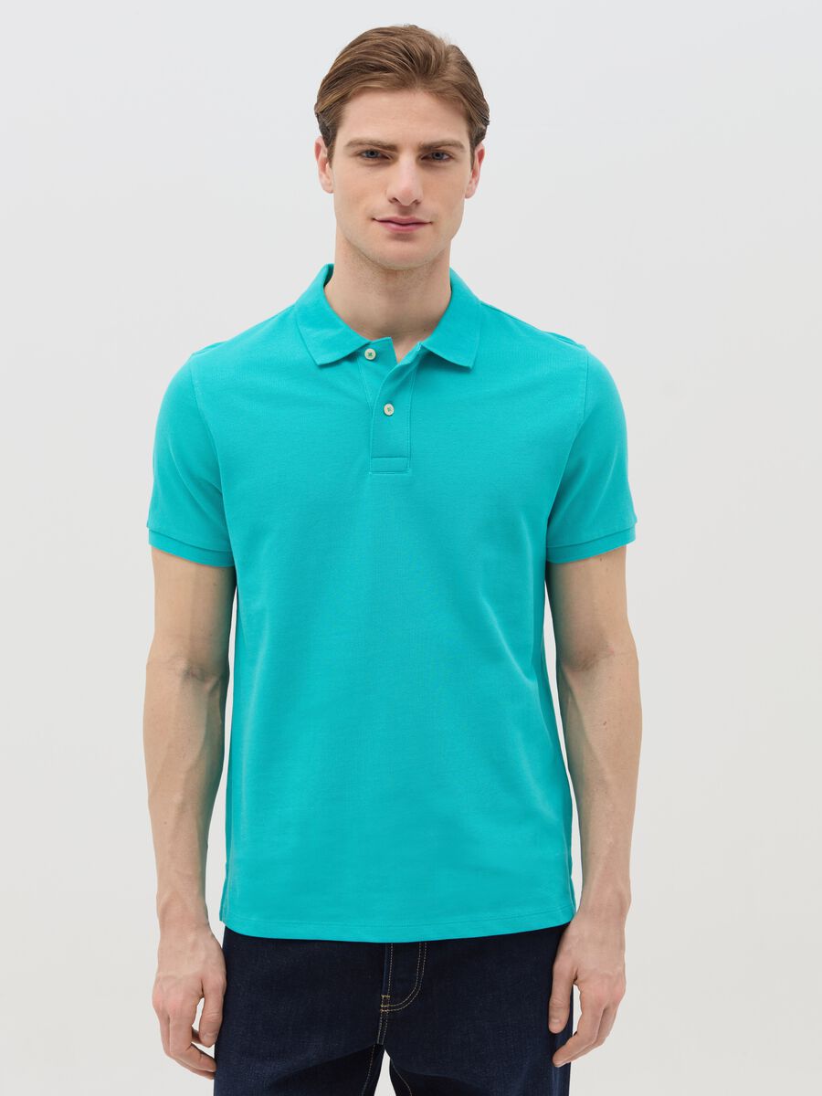 Organic cotton regular-fit polo shirt_0