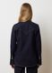 Blue Stretch Cotton Slim Fit Shirt_3