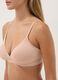 Reggiseno a triangolo beige in cotone organico e viscosa elasticizzata_3