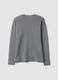 Grey cotton-blend regular-fit Henley top_2
