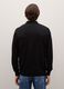 Black regular fit pure merino wool sweater_3