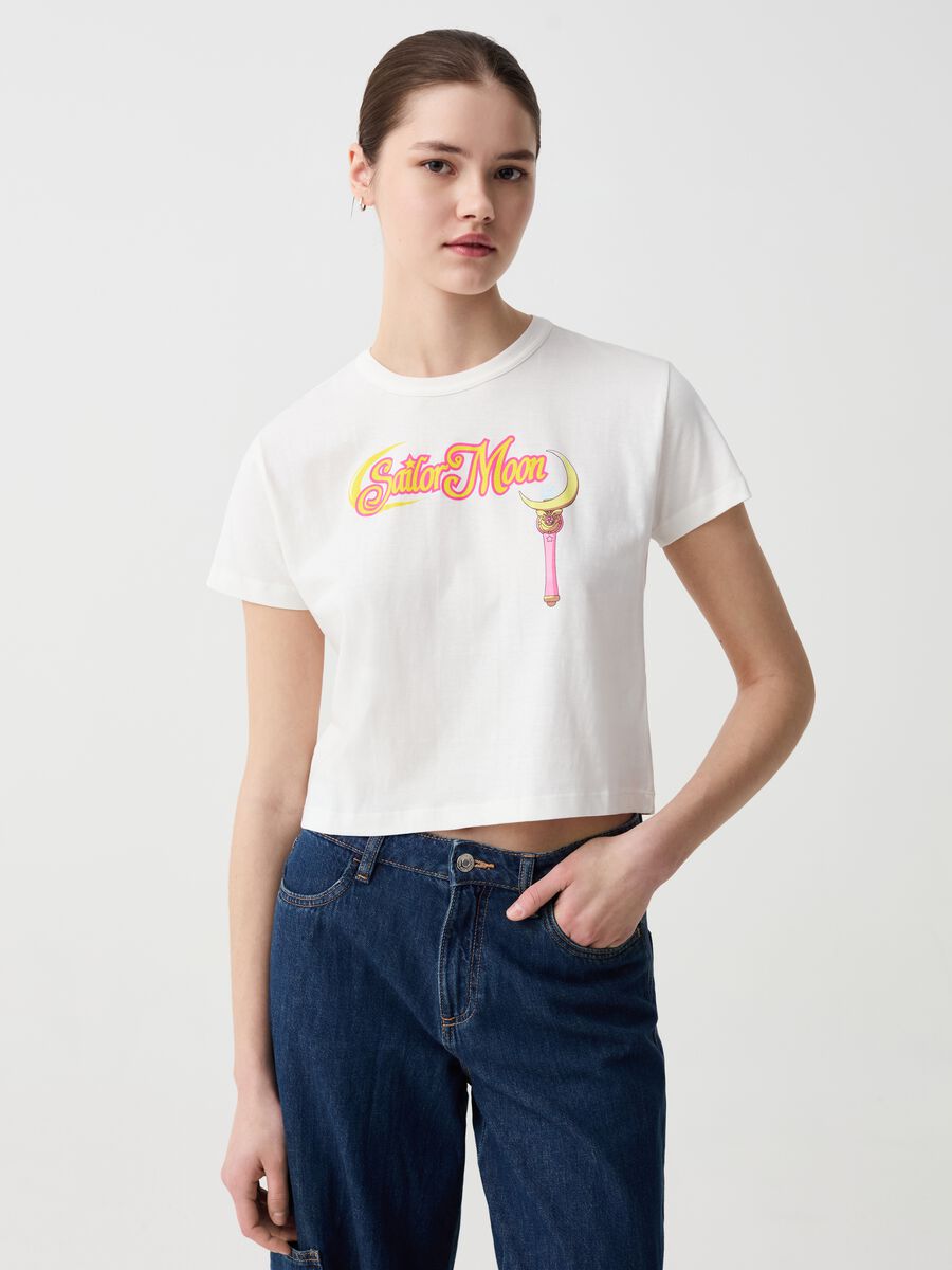 T-shirt with Sailor Moon print_0