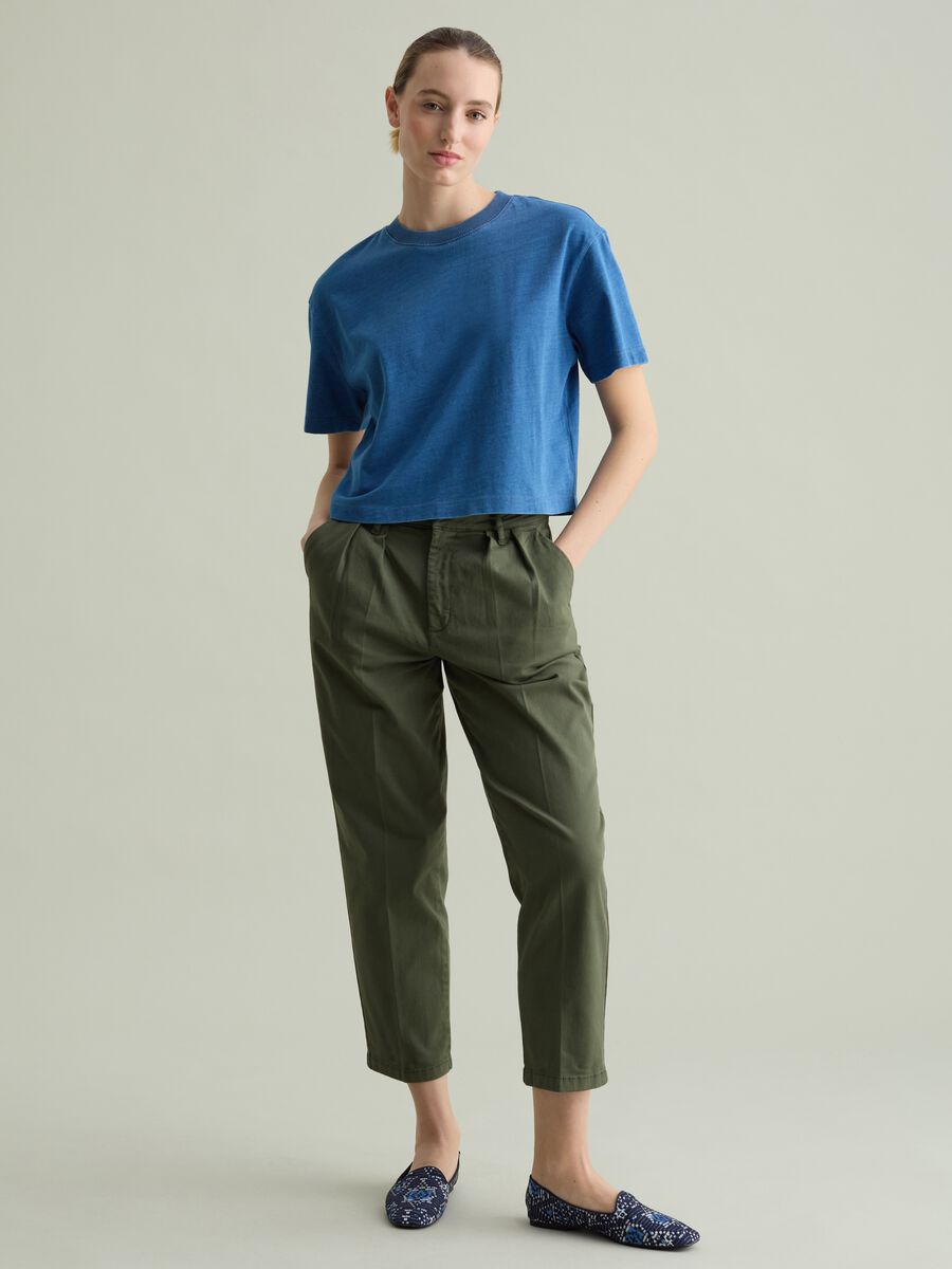 Boxy-fit T-shirt in cotton_1