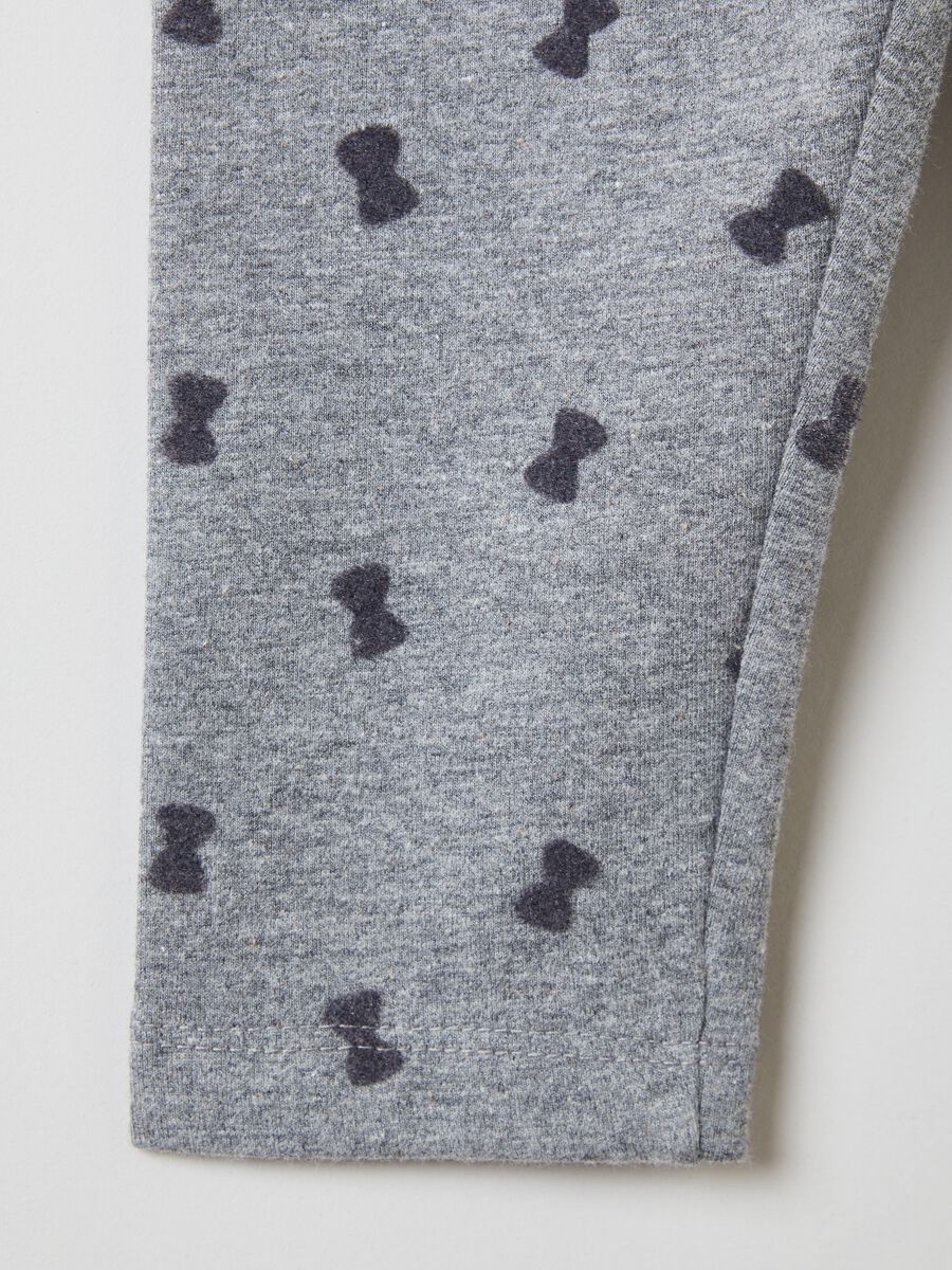 Leggings stretch con stampa _2