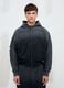 Full-zip Hoodie Sunfaded Black_3