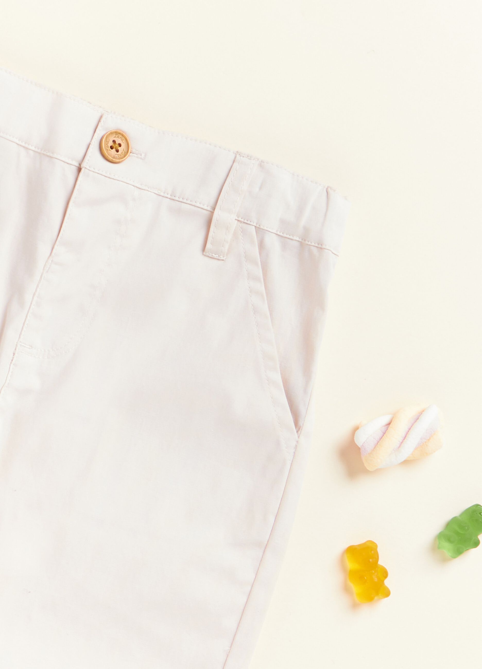 Pantaloni in cotone stretch IANA_1