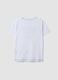 White pure cotton T-shirt with Stitch print, regular fit_6