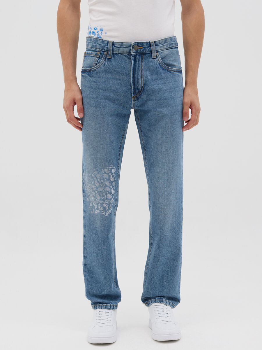 Regular-fit jeans with five pockets_1