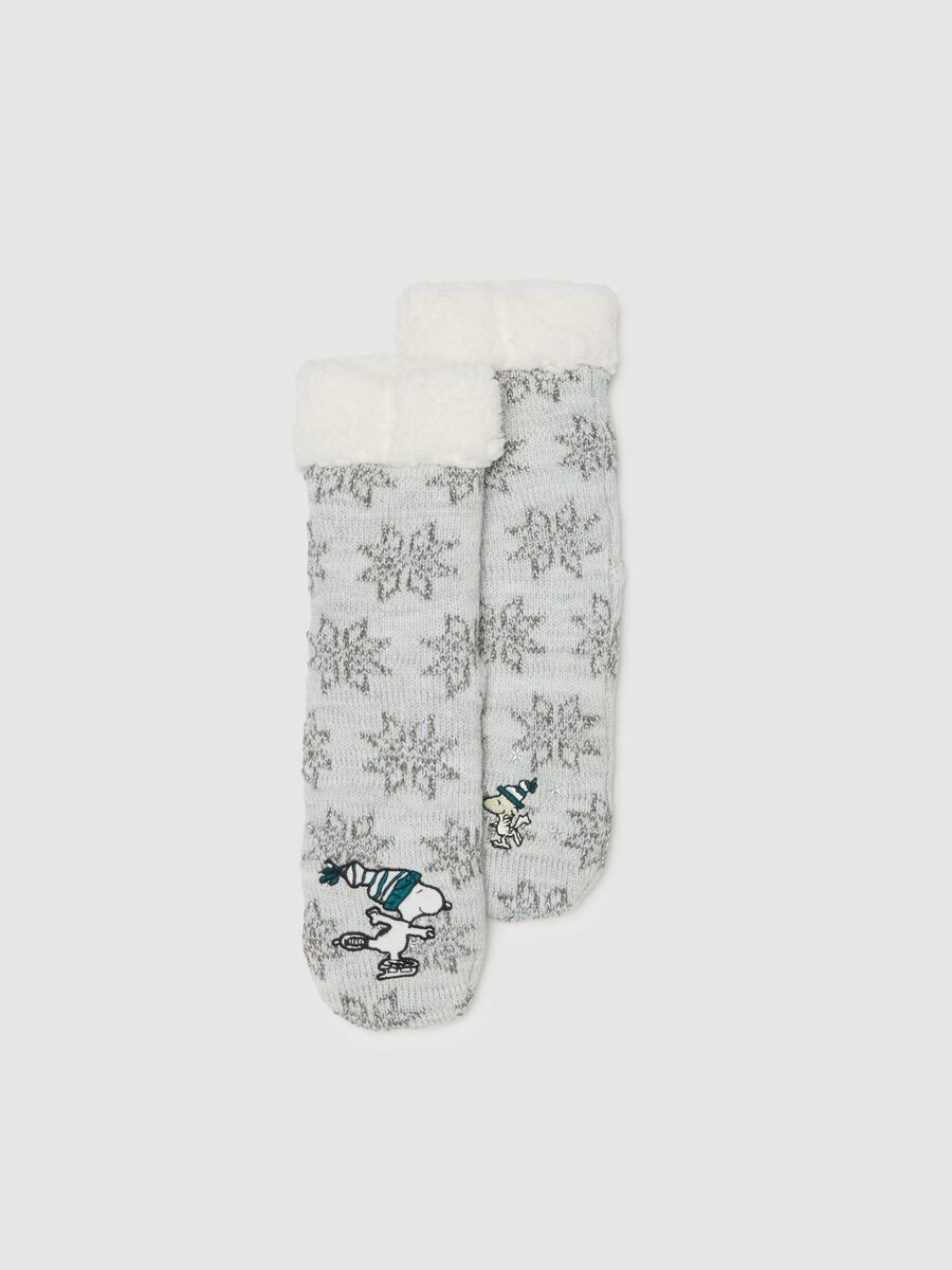Multicoloured padded socks with Snarky print_0