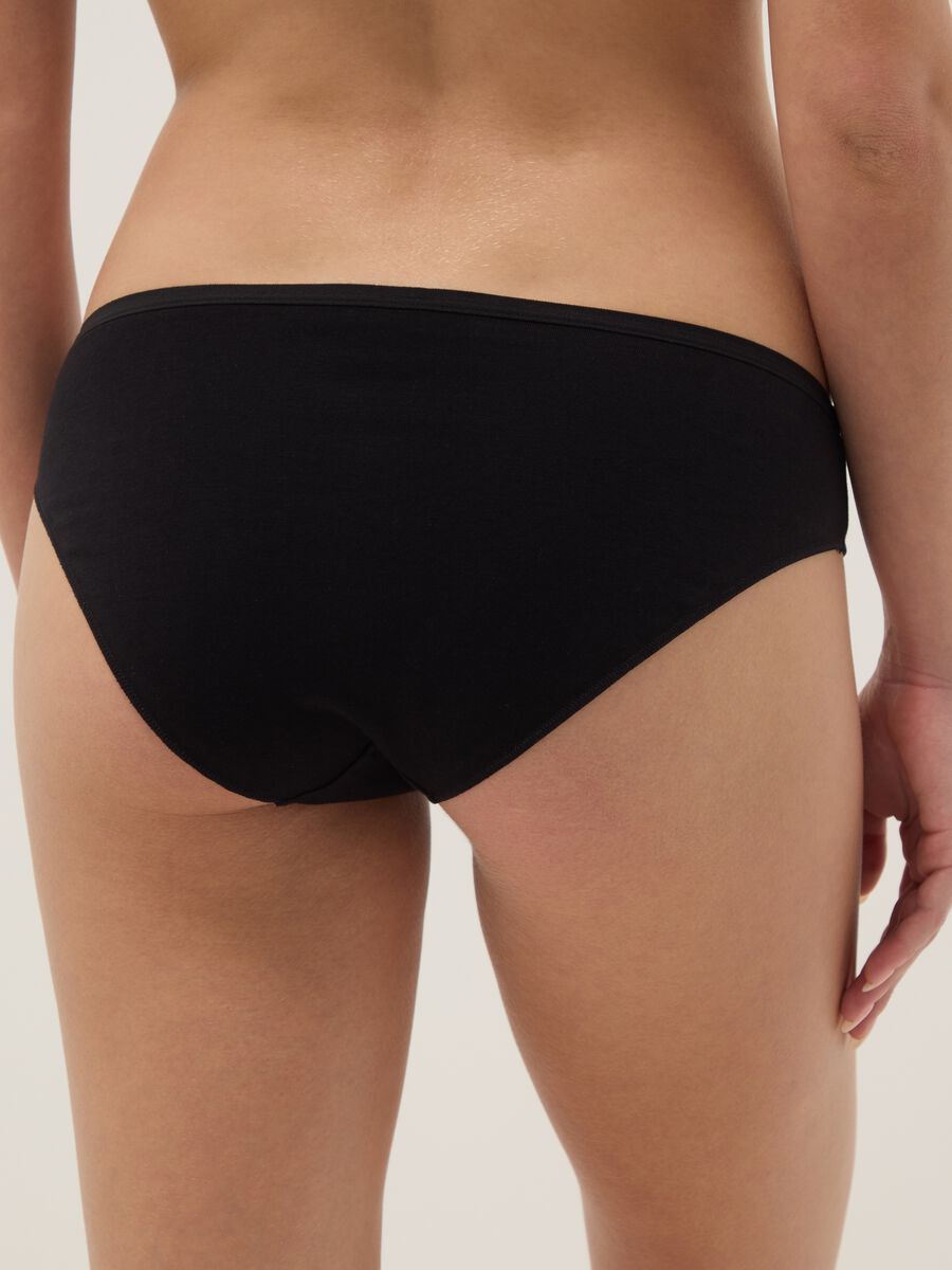 Multipack of stretch cotton multicolour regular fit briefs_2