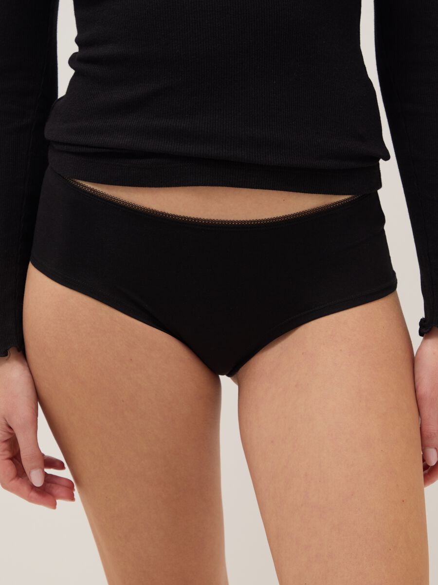 Tripack slip multicolor in cotone elasticizzato regular fit_1