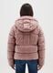 The Iconic Puffer Pink Hooded Jacket_2