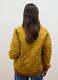 Yellow quilted zip-up bomber jacket, regular fit_3